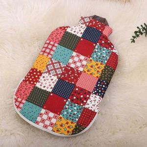 갤러리아_파쉬 보온물주머니 2L + 퀼트모자이크패턴 양면 면커버