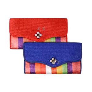 [BZJKR1IJ_4B]IS-SA 누비 색동 장지갑