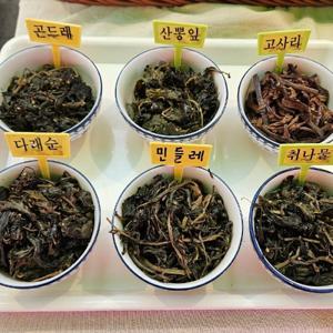 국내산 강원도 건모듬 나물 200g(곤드레 취나물 산뽕잎 다래순 삼입국화나물 미역취)