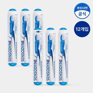 센소다인 부드러운 미세모 젠틀 칫솔 1입 x12개
