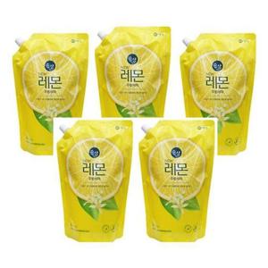 애경 대용량주방세필 1.2L주방세제 1.2L 리필용 레몬향주방세제 WFK0M9O