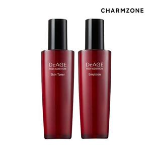 참존 디에이지 레드에디션 2종세트(스킨+에멀전)