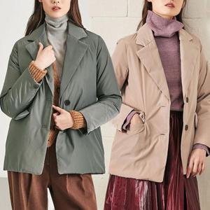 [홈쇼핑방송/르오트(LeOT)] 모스 패딩 경량 재킷형 점퍼-사이즈 55~88까지