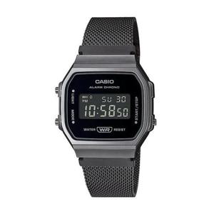 [카시오]카시오 A168WEMB-1B 공용 사각 메탈 레트로 시계