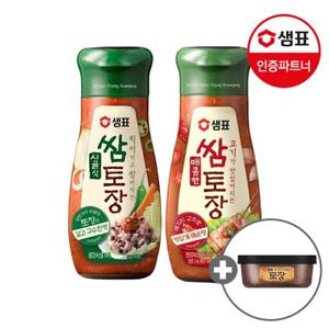 [샘표] 시골식 쌈토장/매콤한 쌈토장 350g 2+2개 골라담기+사은품 증정 /쌈장/요리/간편/양념