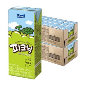 피크닉 청포도 200ml X 48팩
