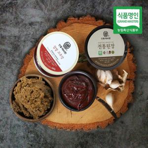 [식품명인] 안동 최명희님의 전통 고추장 500g+된장 1kg