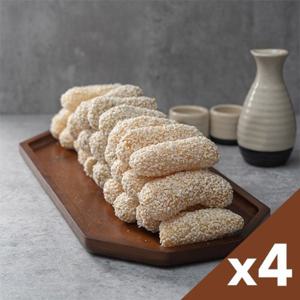 [자연맛남 한과] 양양 수제 전통한과 찹쌀유과 3종 200g x 4봉