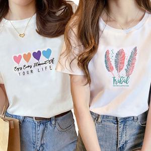 ★무료배송★ 균일가 여름신상 프린팅 반팔 티셔츠 반팔/반팔티셔츠/반팔티