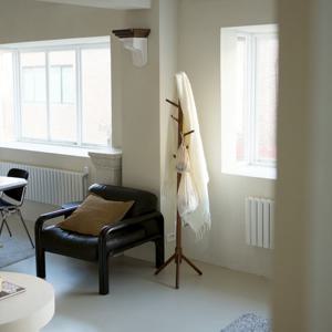 올모 원목 스탠드 옷걸이행거