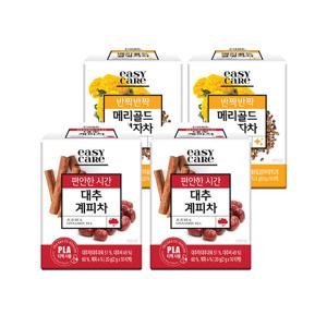 [녹차원] 대추계피차 10T 2팩+메리골드결명자차 10T 2팩