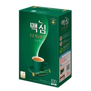 갤러리아_동서 맥심 디카페인 커피믹스 100T