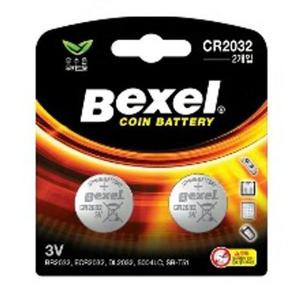 [XBKGK3OP_48]코인셀 리튬 건전지 CR2032 2개입 자동차키