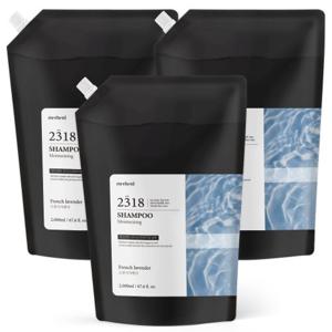 [1+1+1] 메르헨트 모이스처라이징 퍼퓸 샴푸 리필 2000ml 대용량 약산성 두피 미용실 향기좋은