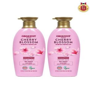 [엘라스틴]오가니스트 체리블라썸 수분 영양 샴푸 500ML x 2개