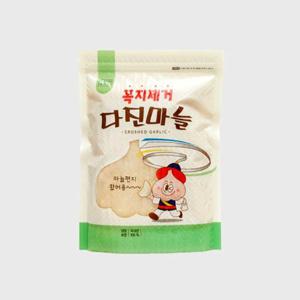 국산 꼭지제거한 다진마늘 400g