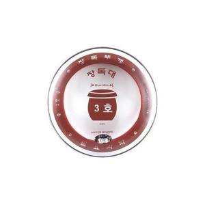 유리 장뚜껑-3호 (약22-25cm) 항아리 장독대 덮개