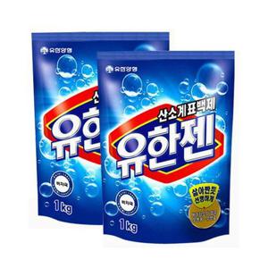 표백 유한젠 산소표백제 리필 1kg+1kg 때 HW96C315