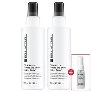 폴미첼 프리즈 앤 샤인 슈퍼 스프레이 100ml 2개