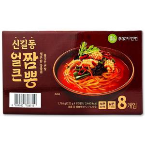[코스트코] 이가자연면 신길동 얼큰 짬뽕 1784g(223g x8인분) 매운 해물