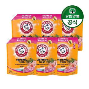 갤러리아_[암앤해머]세탁세제 트로피컬파라다이스 리필(파우치) 1.8L x 6