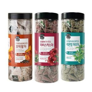 녹차원 가벼운하루 60T 3종(호박팥차 60T+히비스커스60T+레몬밤허브차60T)