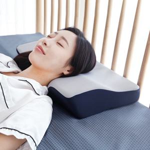 나코자요 메모리폼 디럭스 목편한 경추 베개