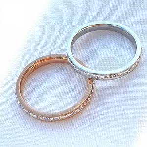 이어넥핸즈 써지컬스틸 갤럭시 반지 실버 로즈골드