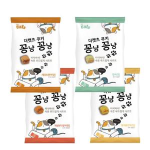 더캣츠 쿠키 꽁냥꽁냥 100g 고양이간식