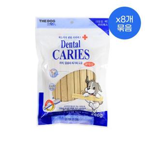더독 먹는치약 덴탈카리에스껌 280g X 8개