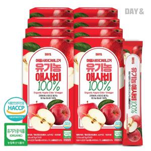 데이앤 애플사이다비니거 유기농 애사비 100% 15포 8박스