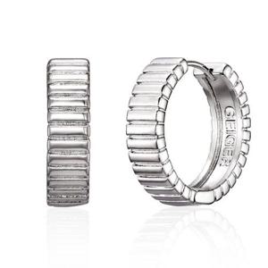 [가이거] [박제니 착용] 실버925 볼륨 라인 원터치 링 귀걸이 GISVEE154