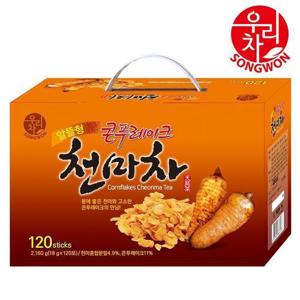 [송원식품]송원 콘푸레이크 천마차 120T 알뜰형 율무차 마차 일회용 (12518295)