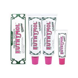 [ EUTHYMOL ] 유시몰 화이트닝 미백 치약 대용량 120g 2개+20g