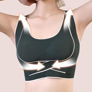 심리스 노와이어 큰 브라 자 가슴 볼륨 밑 처 WFKYN1M