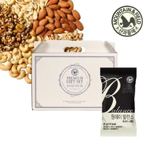 [산과들에] 하루견과 원데이발란스블랙 30입 설선물세트 (20gx30봉)