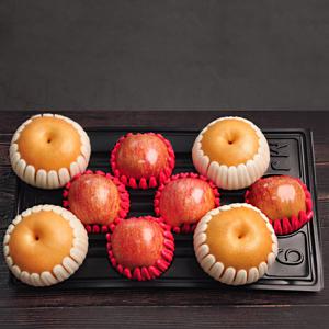 [푸르젠] 사과/배 혼합선물세트 3호(사과 5개, 배 4개)/예약