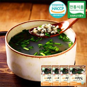 [정성드리] 경남 하동 재첩국 320g x 4팩