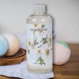 더허브스토리 아로마 바디오일 화이트머스크 300ml