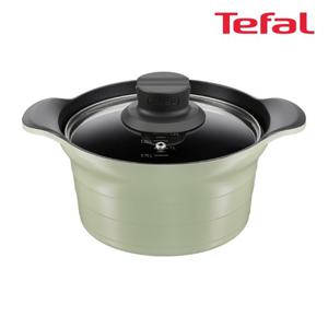 [Tefal] 테팔 인덕션 티타늄 아로마 통주물 양수냄비 20cm