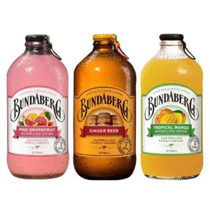 분다버그 핑크2개+망고2개+진저2개 375ml, 1세트