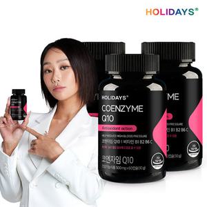 [홀리데이즈] 코엔자임Q10 60캡슐 3병 (6개월분)