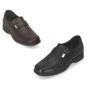 [정상가 179,000원] 엘칸토 남성 소가죽 캐주얼 장식 컴포트화 3.5cm LCMD18I513