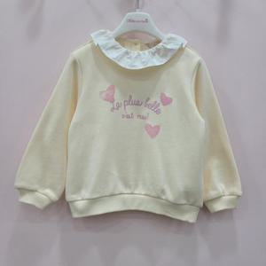 [레노마키즈]페리미츠 여아 하트레터링 맨투맨 유아키즈 기모티셔츠 (P2442T170_1)_CJ