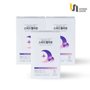 식물성 멜라토닌 함유 스피드멜라온 14포 3박스