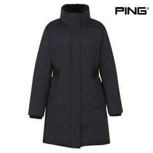 [핑]PING 여성 허리 시보리 구스 다운 점퍼 121C4JA251 BK 패딩