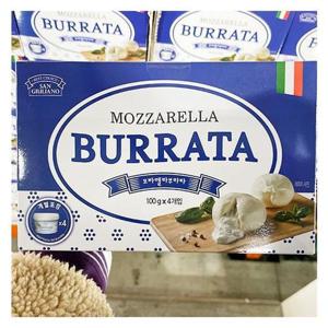 EURO POMELLA 부라타치즈 100G X 4 b52916