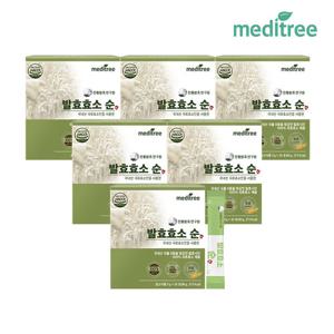 [메디트리] 국내산 곡물 발효효소 순 6박스 (3g x 30포 x 6박스)