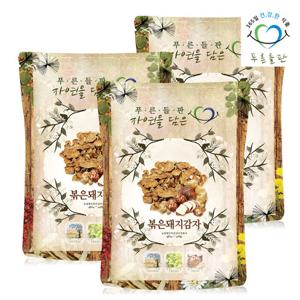 [푸른들판] 국내산 볶은 돼지감자 500gx3봉 말린 되지감자 뚱단지 뚝감자 차