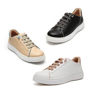 [정상가 139,000원] 엘칸토 여성 배색 밴딩 스니커즈 3cm LCWS07M126